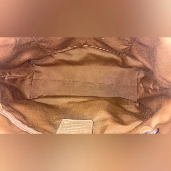 Coach Ava Tote Saddle Brown pebbled leather EUC - Picture 15 of 15